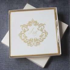 Hardcover Box Transparent Acrylic Invitation Card Latest Invitation